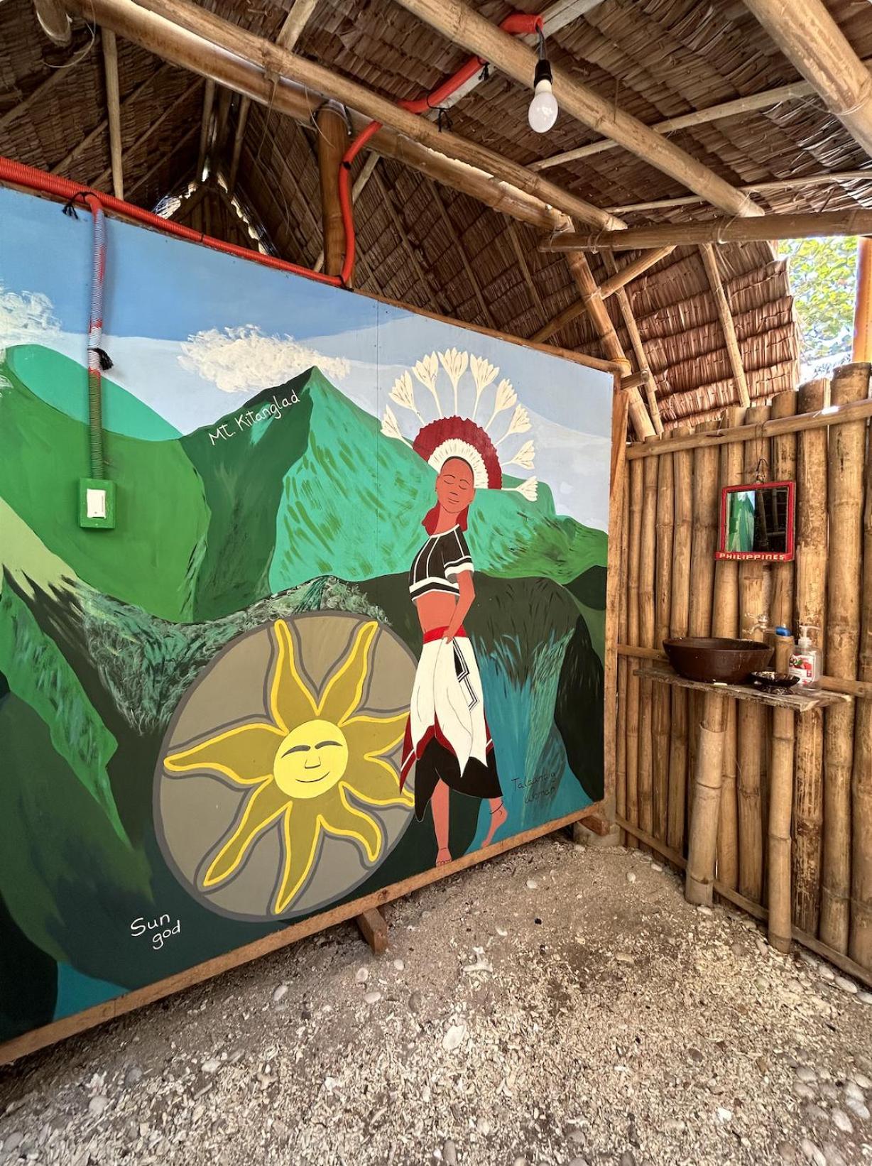 Tribal Huts Community Hostel Daanbantayan Exterior foto